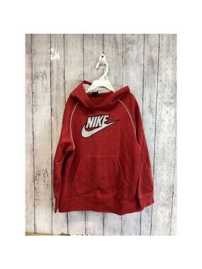 Goth y2k indie normcore gorpcore fisherman Nike Hoodie Size Small Red